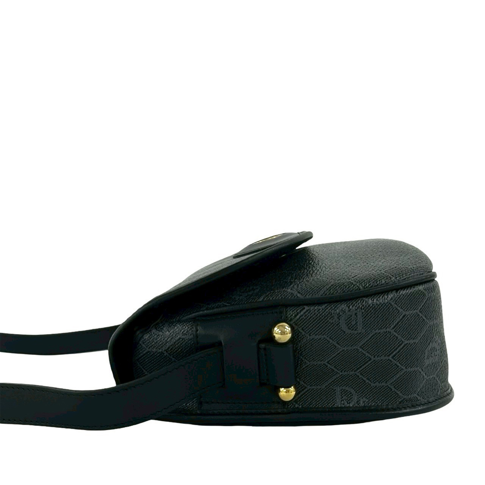 Pre-Loved Dior Honeycomb Coated Canvas Crossbody - Picture 9 of 9